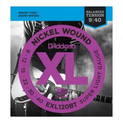 D`addario EXL120 BT Balanced Tension 009/040 