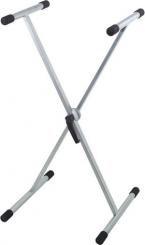 Keyboardständer - Schere Rasterverschluss BSX 551 silber 