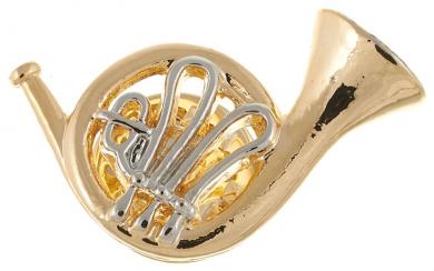 Anstecker gold - Horn 