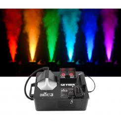 Vermietung Licht - Nebel, Chauvet Geyser RGB Nebelmaschine, vertikal, LED-Licht 