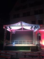 Vermietung - Bühne / Bühnendach 6x4m  