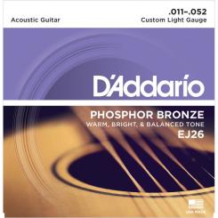D`Addario Westerngit. EJ26 - 011 Phosphor Bronze 