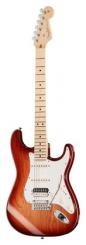 Fender E-Gitarre - American Standard HSS, sienna sunburst / rw 