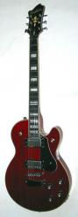 Hagstrom E-Gitarre Swede - Wild Cherry Transparent 
