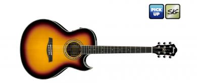 Ibanez Westerngitarre - JSA 20, sunburst 