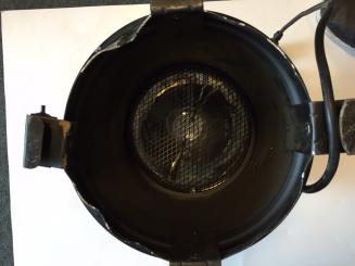 PAR 64 - Strahlergehäuse schwarz, defekt 