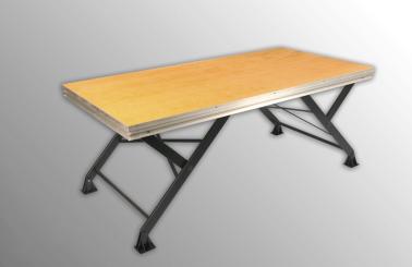 Kleu Scherenpodest - Alu Vario 200x100cm 