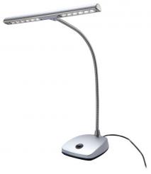 Pianoleuchte - K&M 12297, silber 