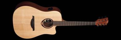 LAG Westerngitarre Tramontane - T70DCE 