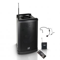 LD Systems Roadman 102 - Mobiler PA Lautsprecher mit Headset Mikrofon 