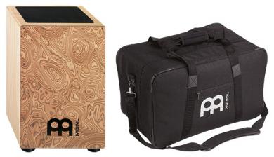Meinl Cajon - CAJ3MB, mit Makah - Burl Frontplatte incl Tasche 