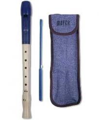 Moeck Blockflöte - 1023 Kunststoff/Holz - Barocke Griffweie, Doppelloch 