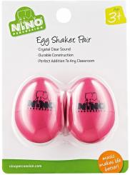 Nino Egg-Shaker,  2er Pack, rosa 