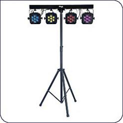 Stagg SLI SET4 Stage Tri Led Bundle 4SX7AX3L 