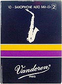Vandoren Altsaxofonblätter 1.5 - Blau 