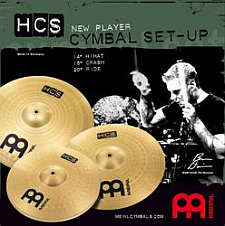 Meinl HCS Cymbal Set 14"HiHat,16"Crash 