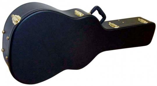 Koffer f Westerngitarre - StaGG Basic GCA-W, schwarz 